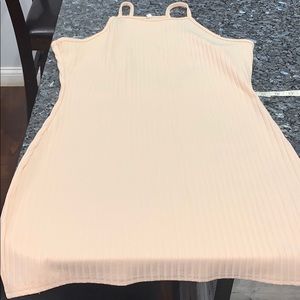 Ribbed bodycon dress Peach 🍑